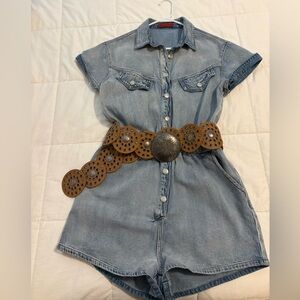 Signature8 Denim Romper
